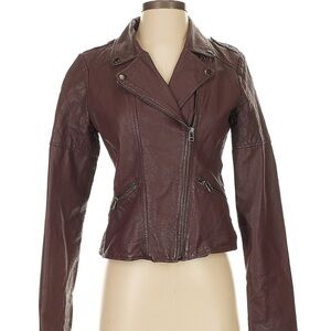 Faux leather moto jacket sanctuary